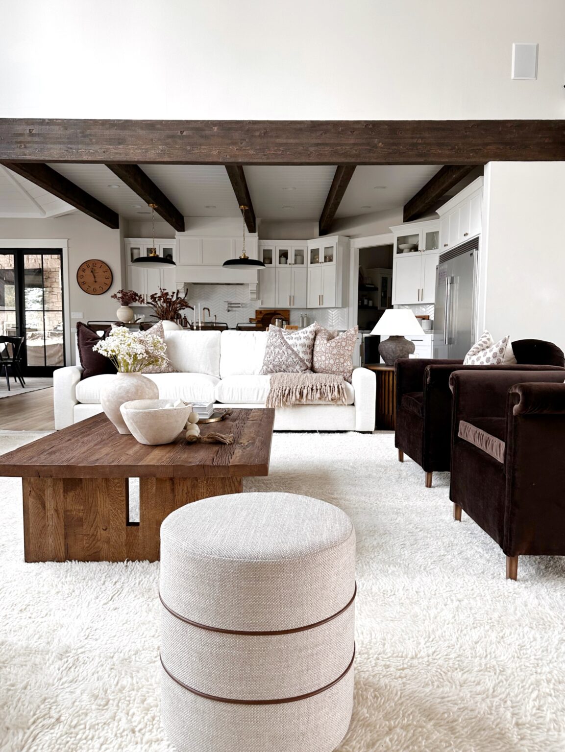My Recent Living Room Refresh with Arhaus - Our PNW Home