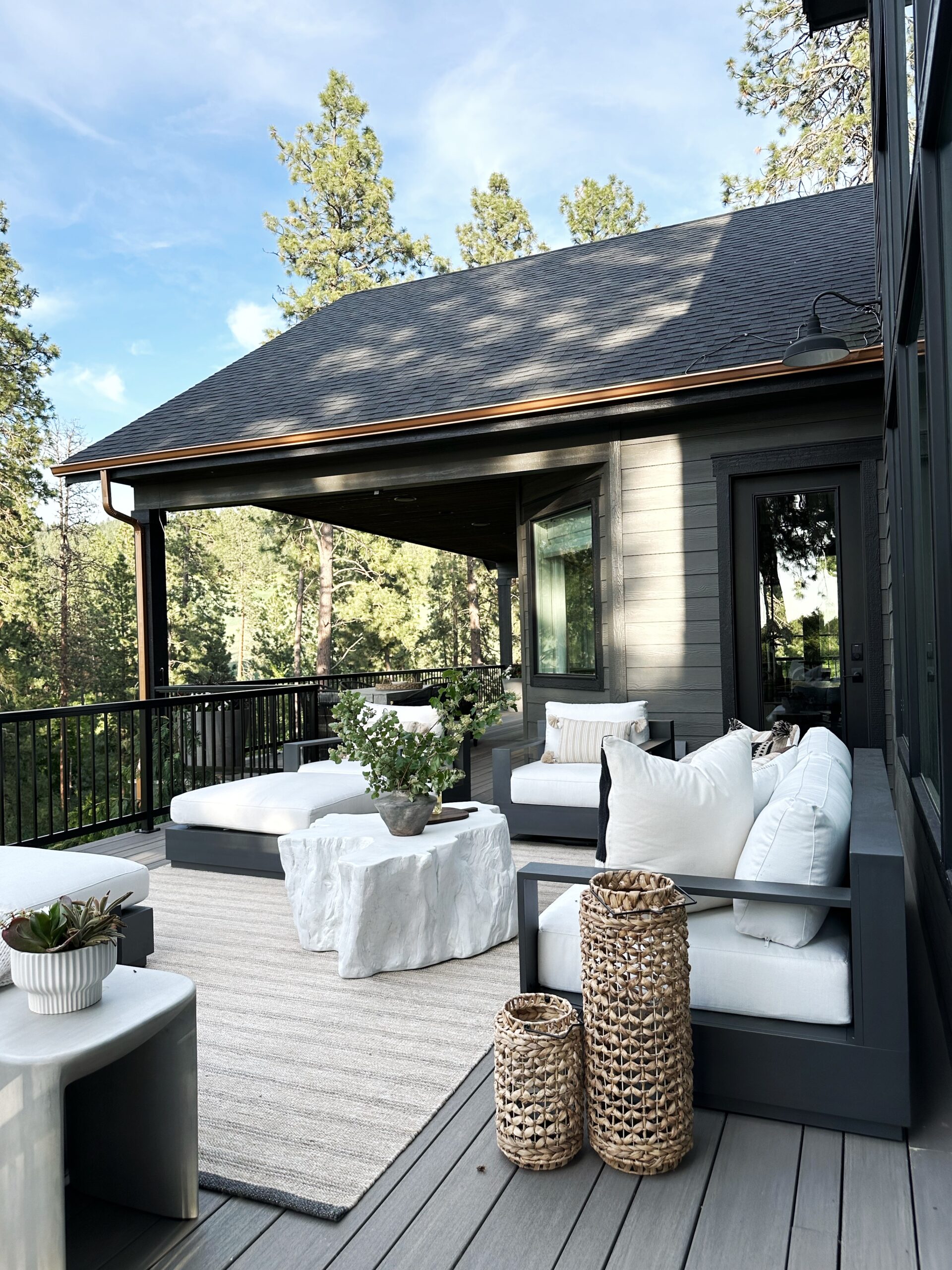 Outdoor Oasis with Arhaus Home Furniture with Our PNW Home