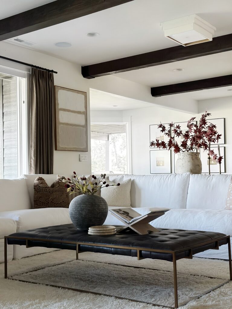 latest addition basement refresh | #latest #addition #basement #refresh #sectional #furniture #livingroom #ottoman #coffeetable #loungechairs