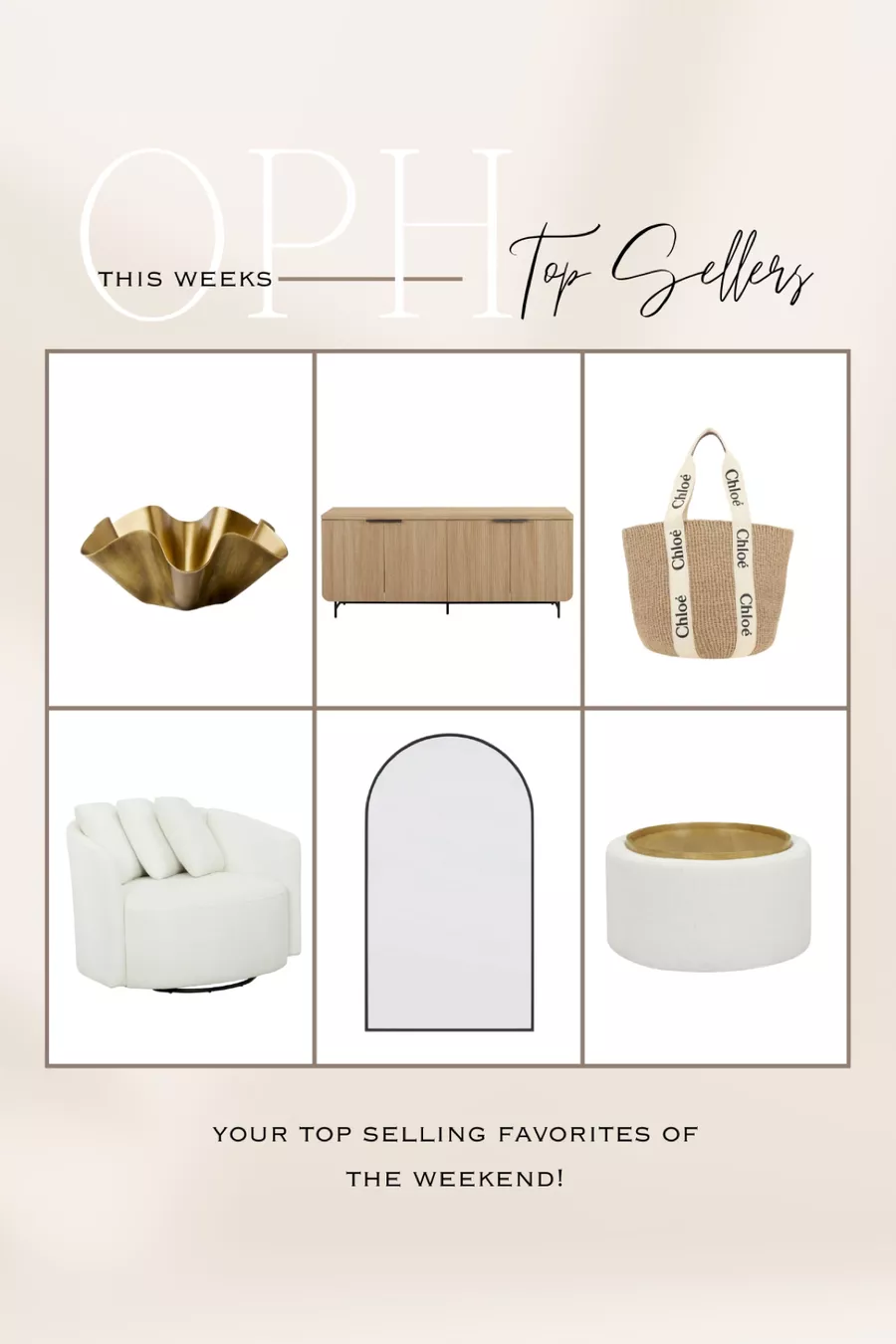 weekly top sellers, top sellers, top, sellers, neutral home finds, home favorites, weekly favorites