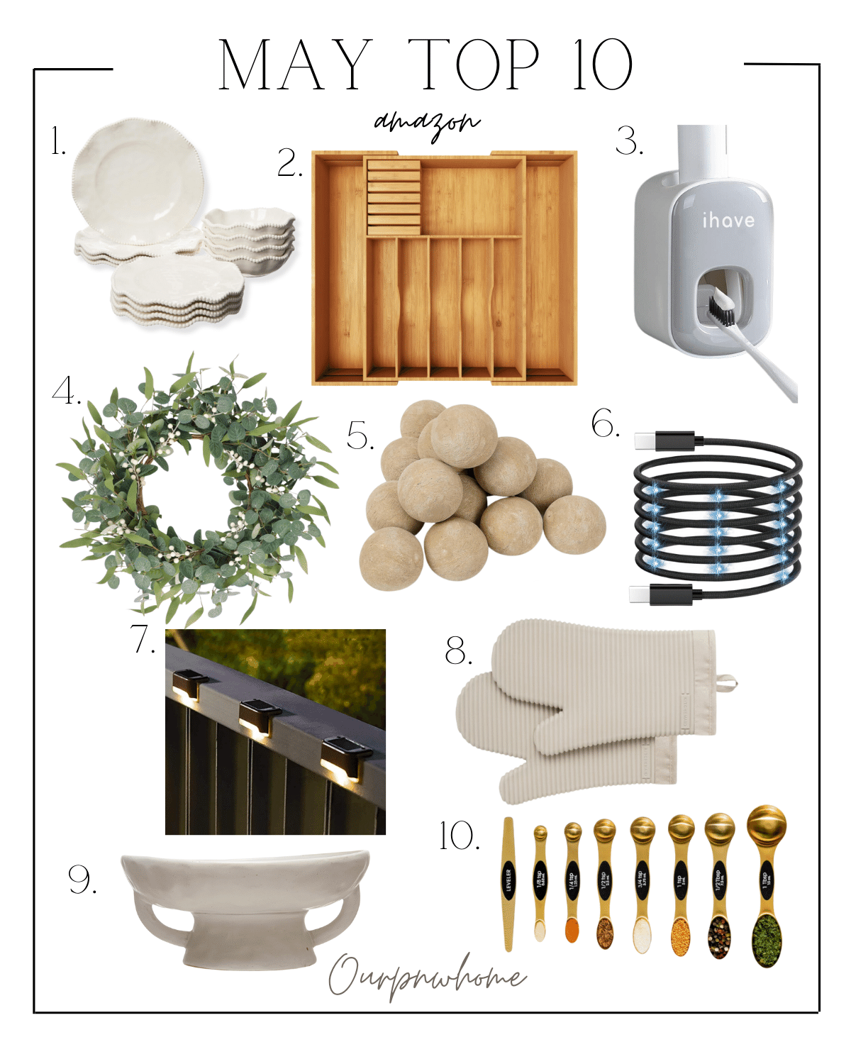 may's most loved finds fashion + home | most loved, best sellers, home favorites, fashion finds, amazon, amazon finds, kitchen, gadget, home decor, outdoor lighting, stoneware bowl