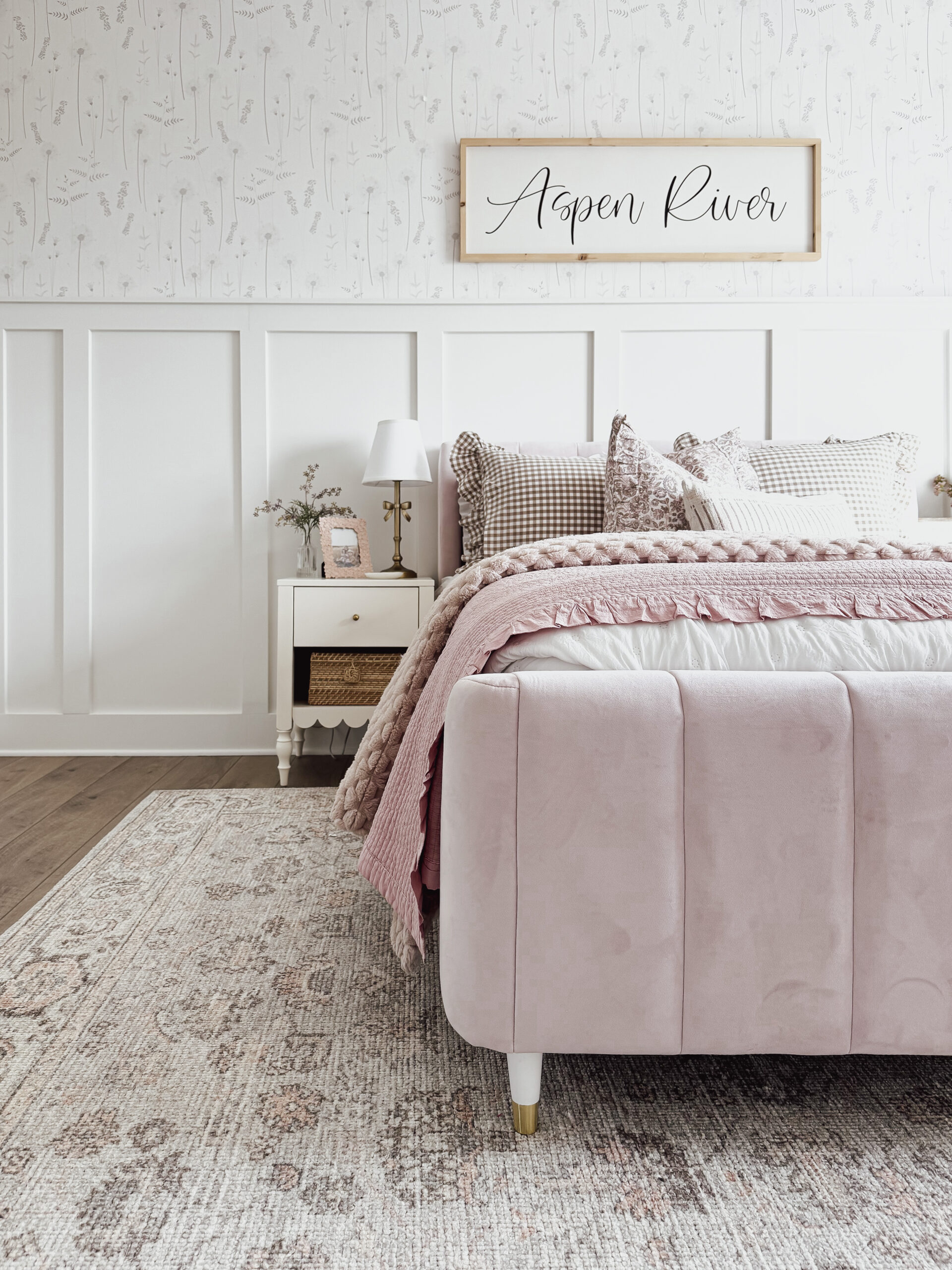 transform your living space the best rugs for your home | living space, rugs, area rug, modern home, neutral rug, neutral rug, toddlers room, pink room, little girls room, personalized decor, bedding, floral bedding