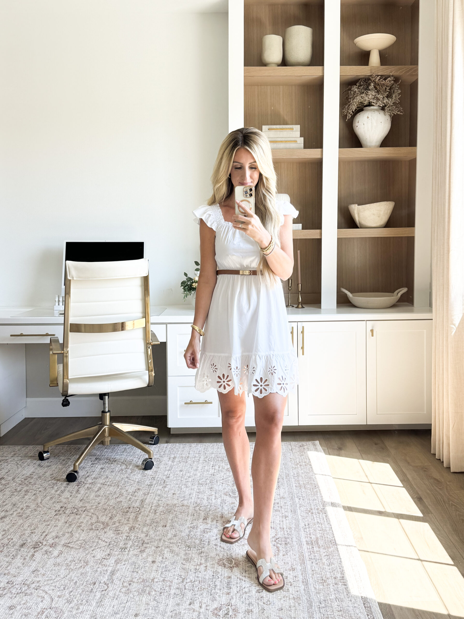 upgrade your space & style with july's best sellers | best sellers, top sellers, monthly best sellers, home decor, home finds, fashion favorites, summer dress, white dress, home office