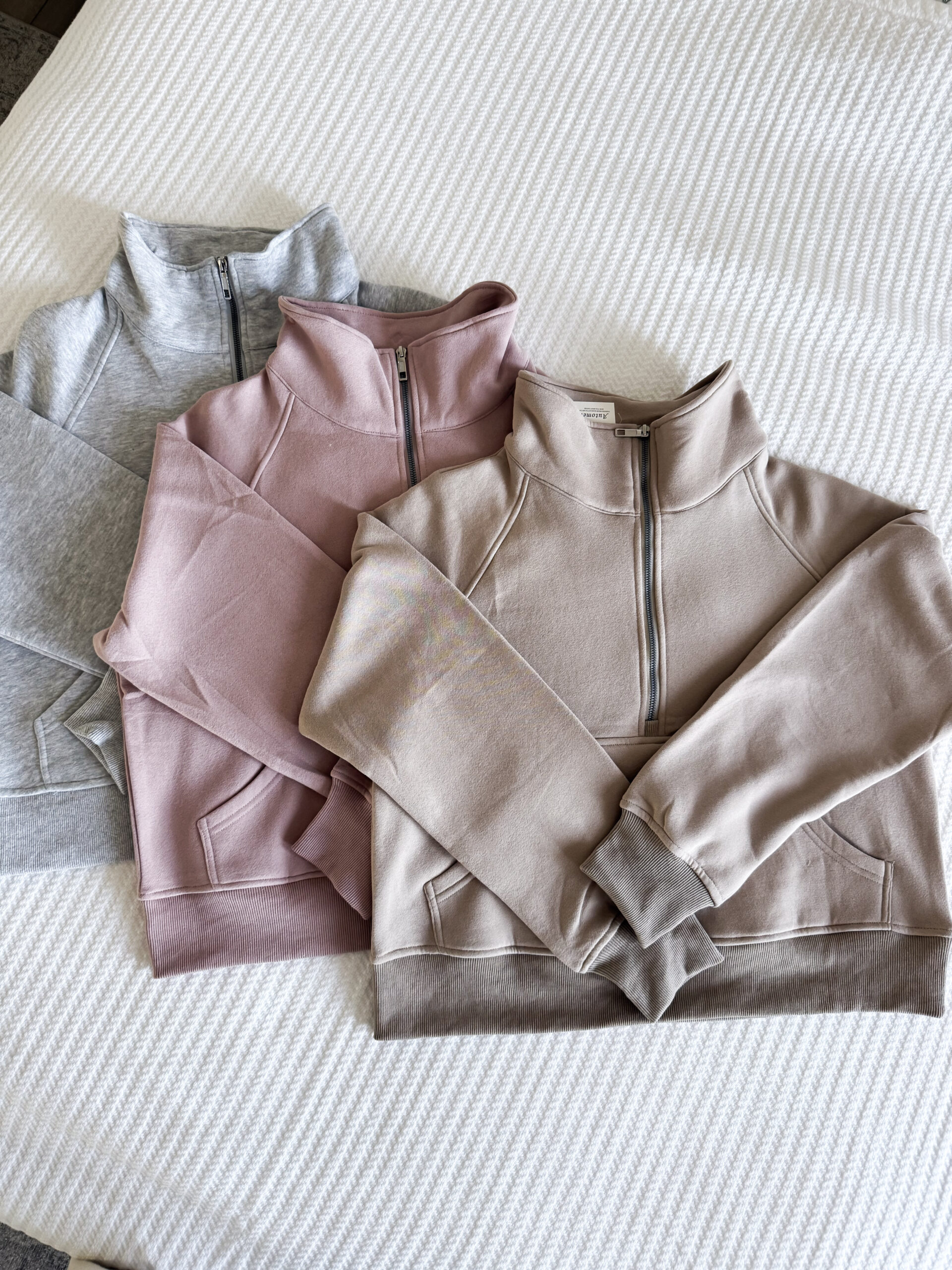 image of half-zip sweatshirts, great for casual outfits