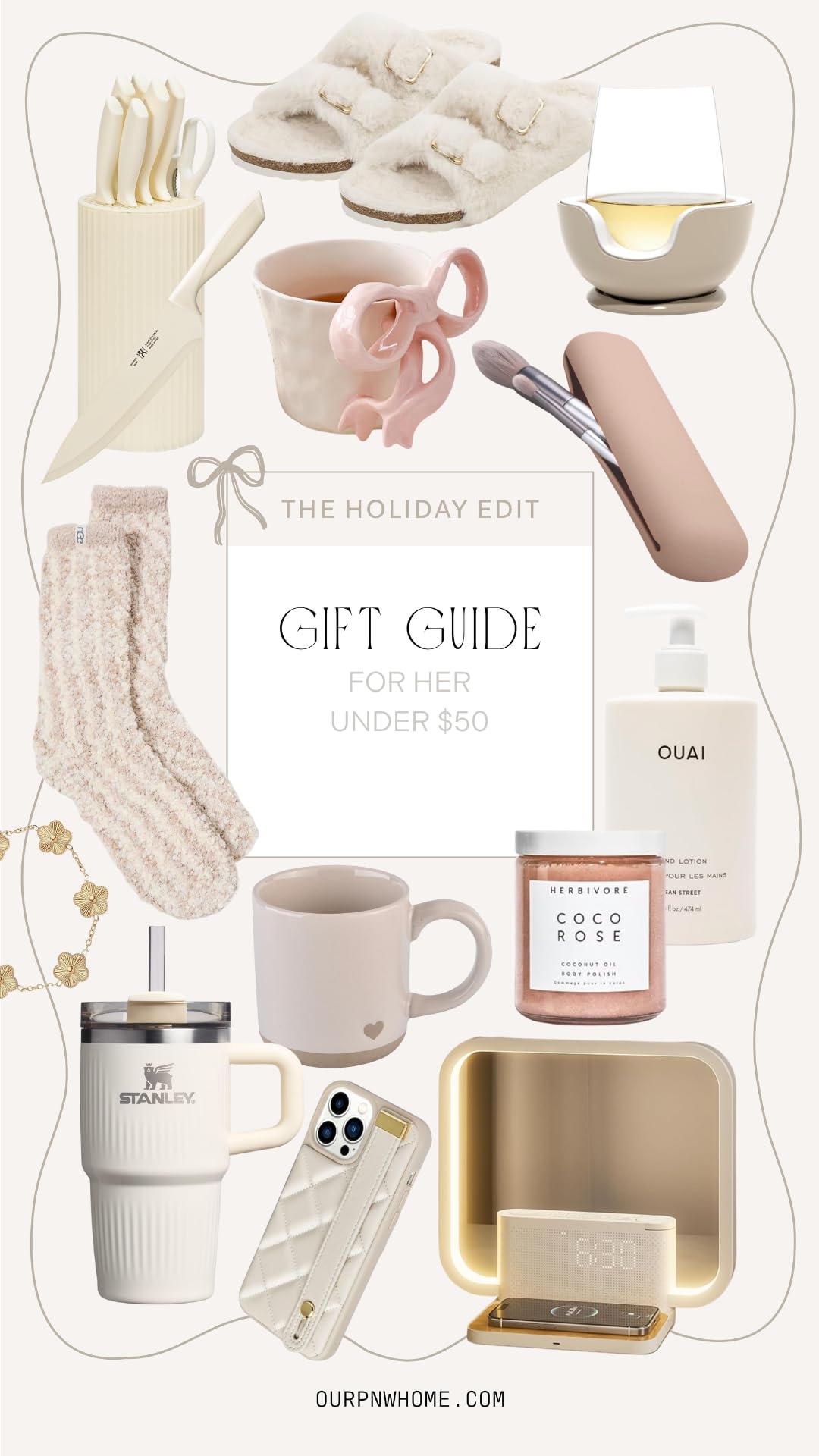 gifts for her under $50, gifts for her, gift ideas, stocking stuffers for her, budget friendly gift ideas