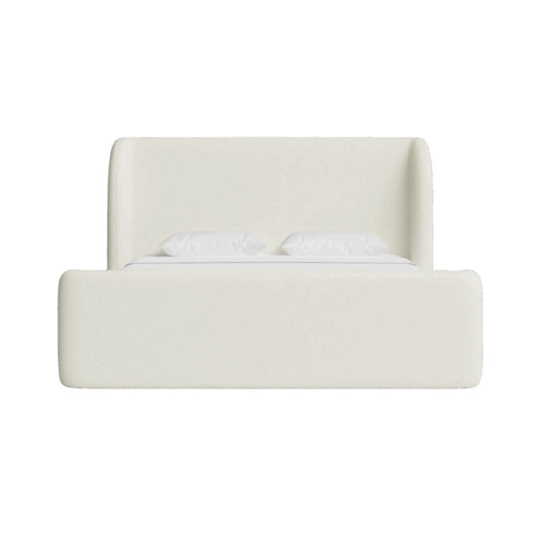 upholstered storage bed