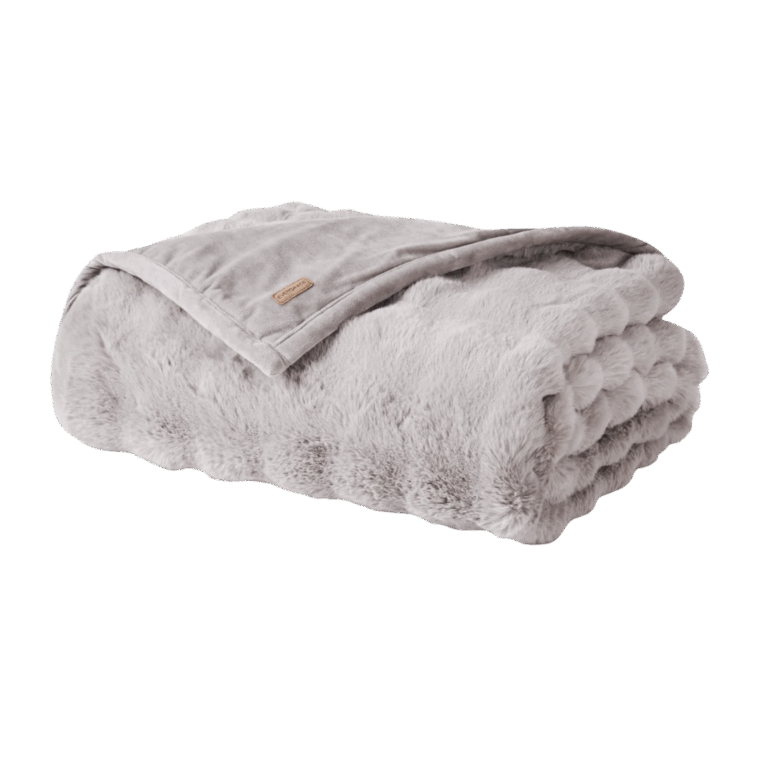 faux fur throw blanket
