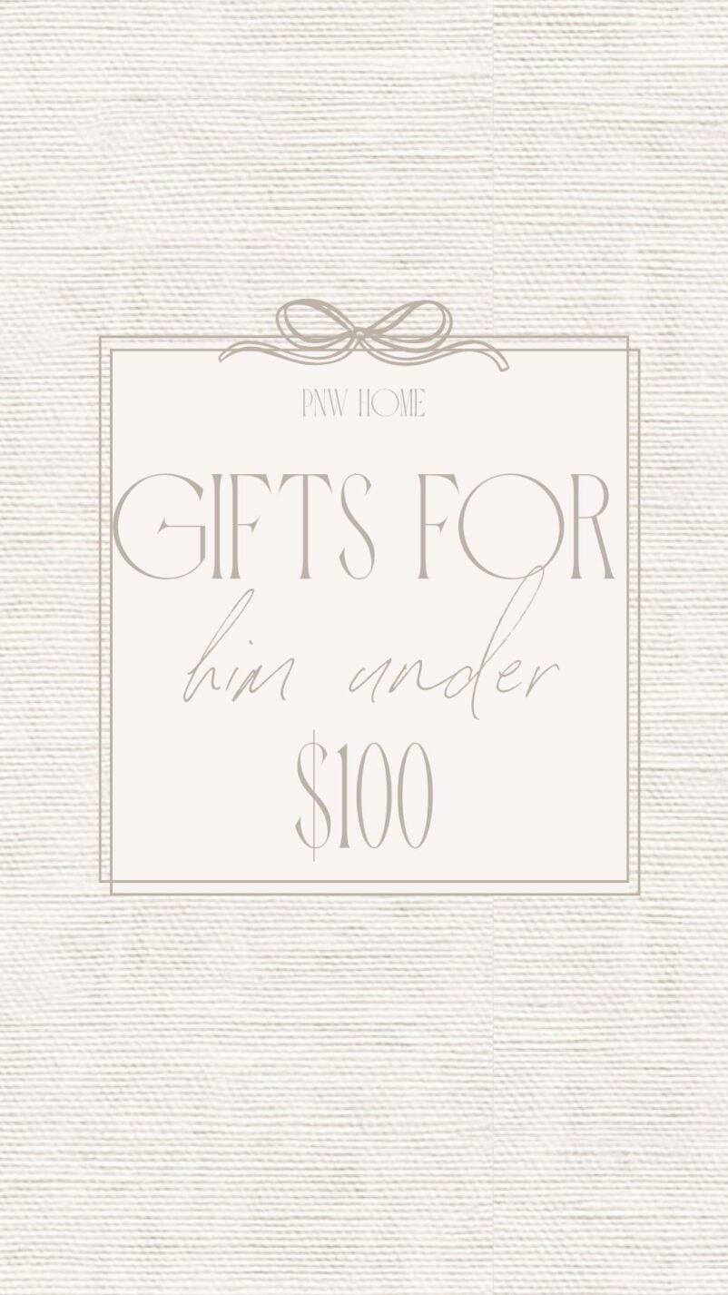 gifts for him under $100 graphic