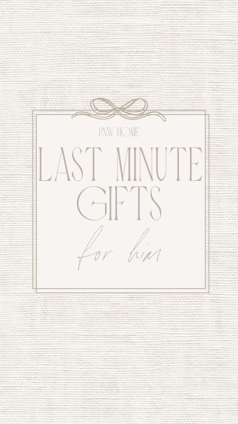 last minute gifts for him graphic