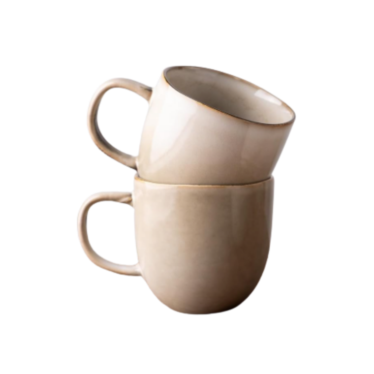 stoneware coffee mug