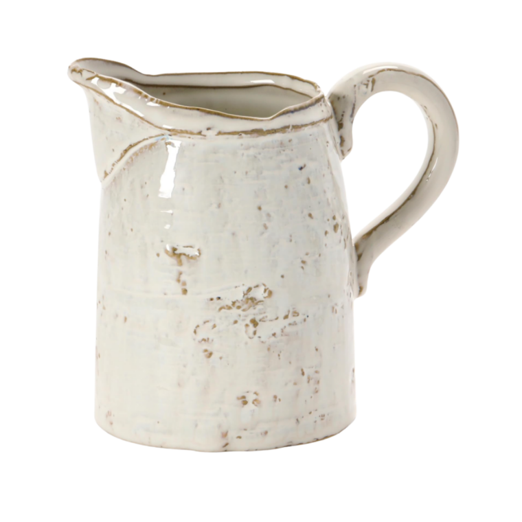 stoneware pitcher decorative