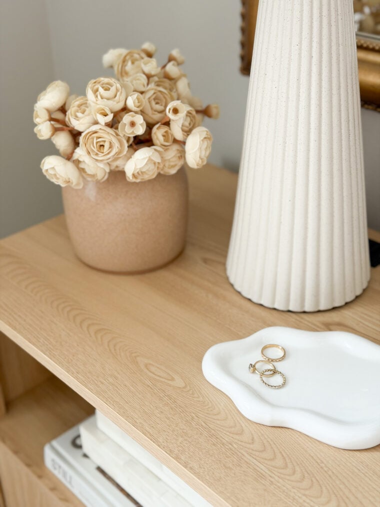 01.30.26 neutral nightstand styling