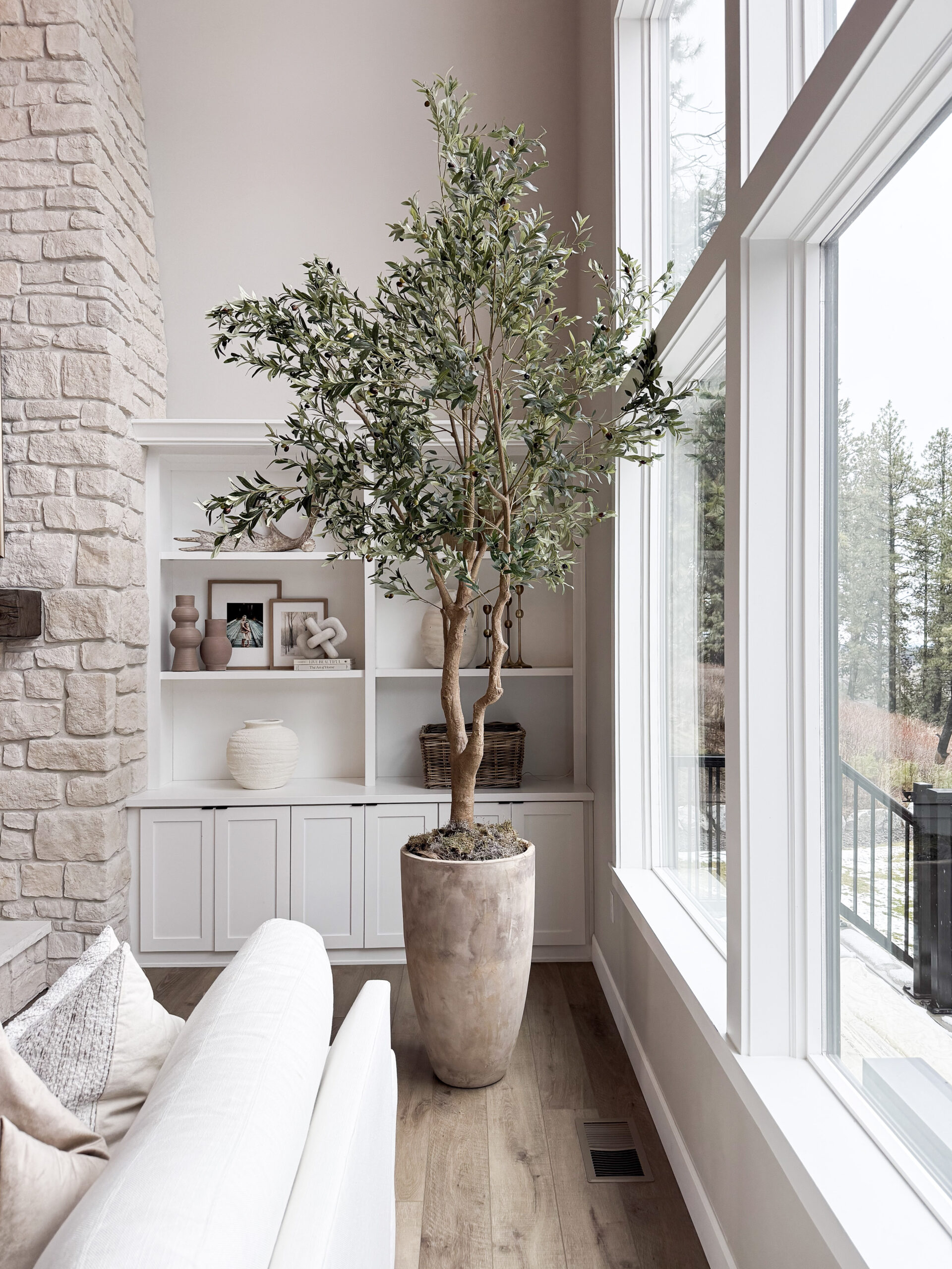 faux olive tree