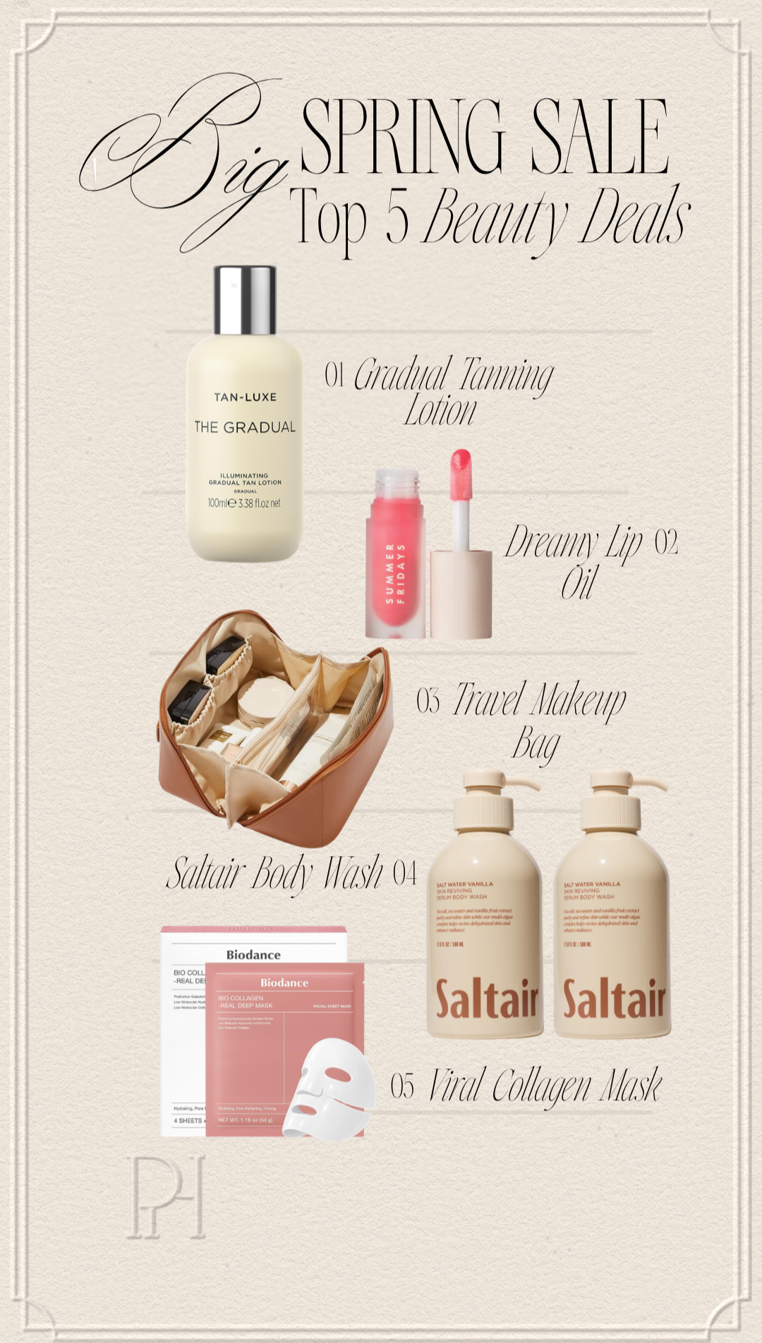 amazon's big spring sale top 5 beauty deals