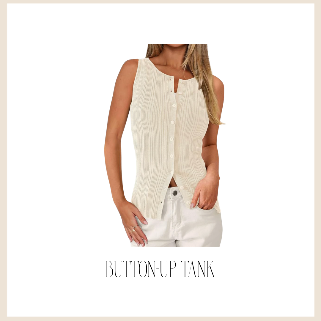button-up tank