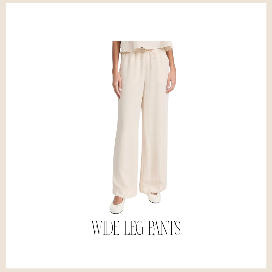 wide leg pants