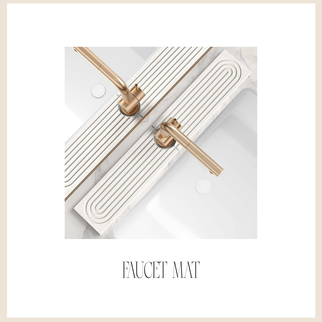 faucet mat