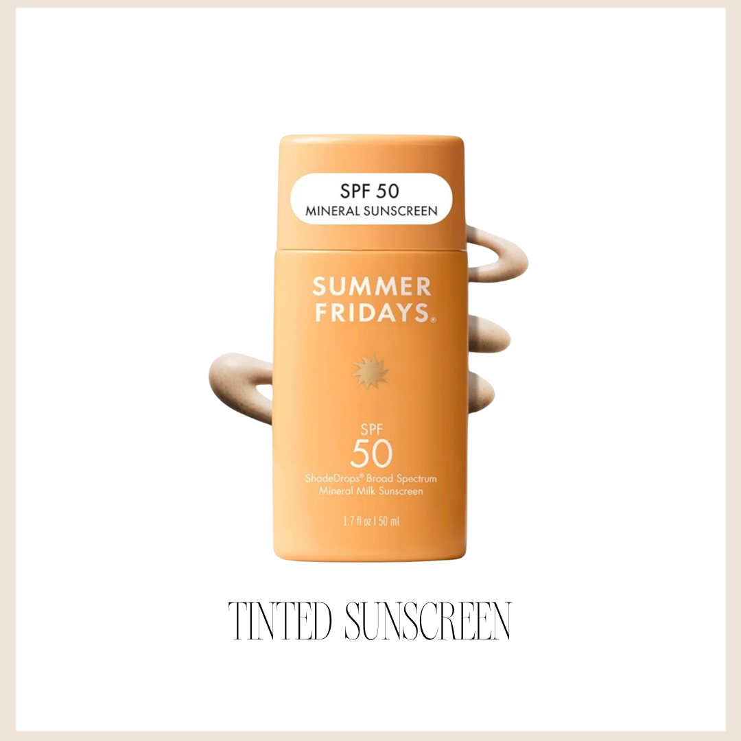 tinted sunscreen