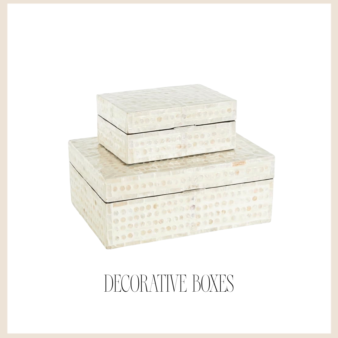 decorative boxes