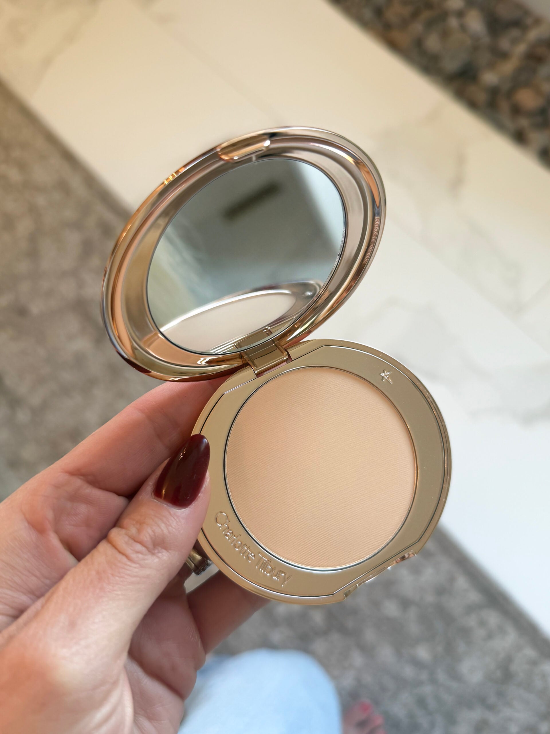 airbrush finishing powder