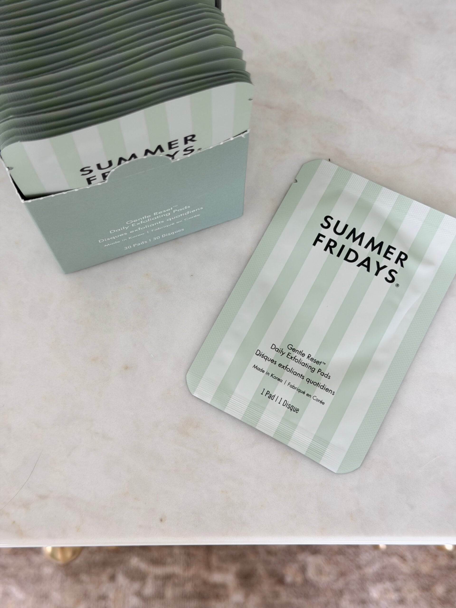 daily exfoliating pads