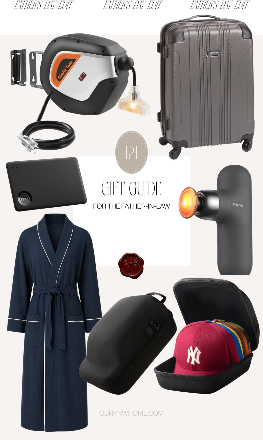gift guide for the father-in-law collage