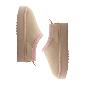 designer inspired platform slippers