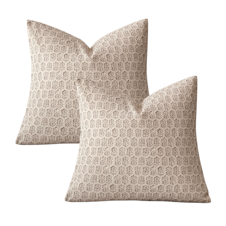 Beige pillows