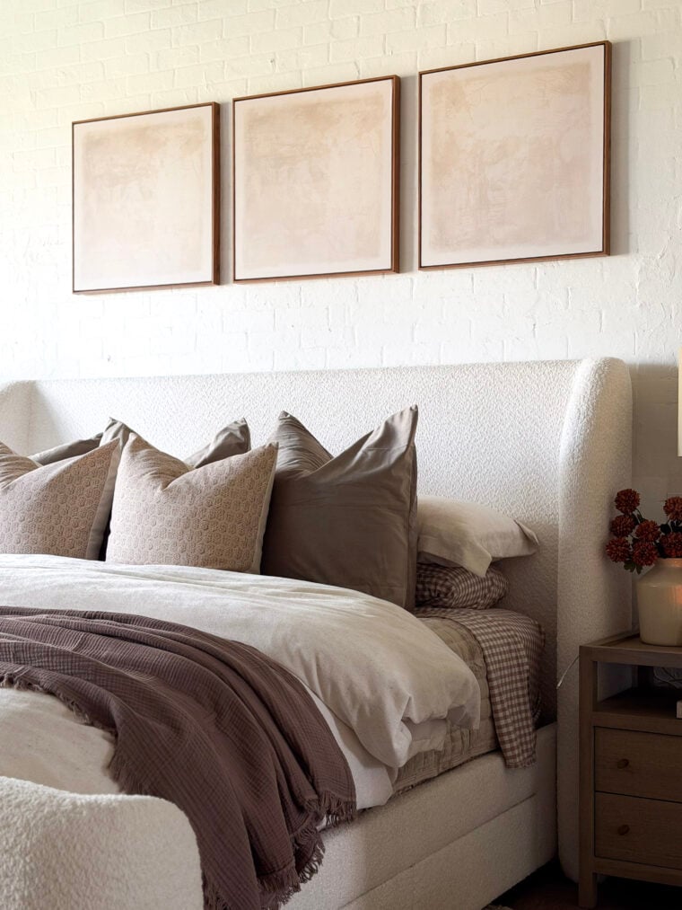 fall bedding refresh