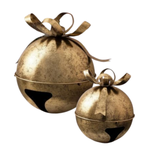 oversized holiday bells