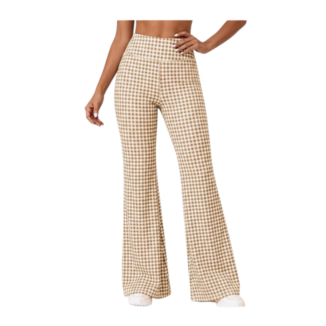 gingham yoga pants