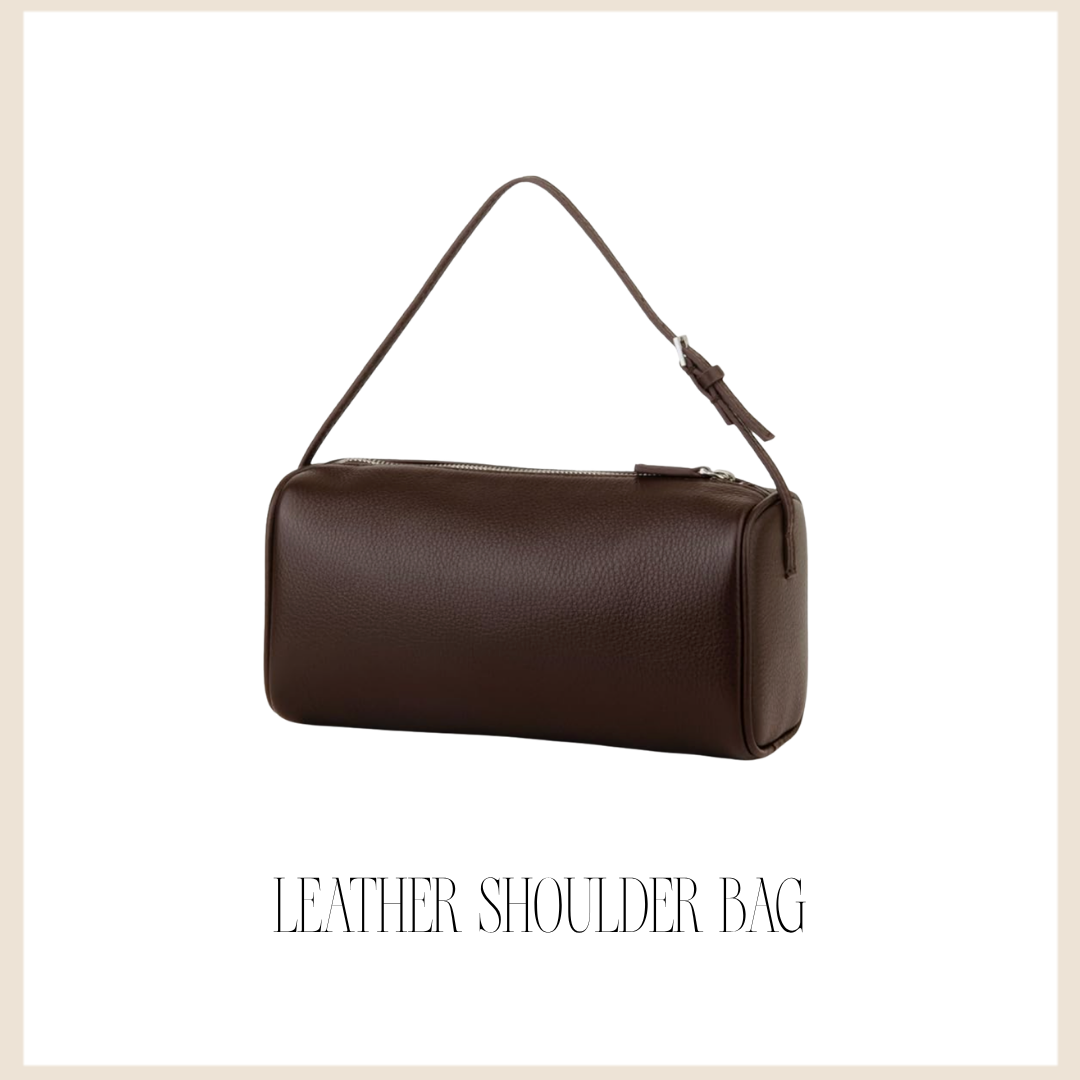leather shoulder bag
