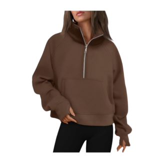 half-zip sweatshirt