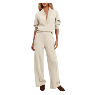 white loungewear set