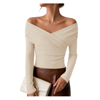 off-the-shoulder top